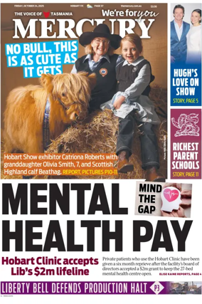Cover of Mercury (Hobart)