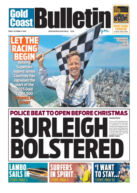 Cover of The Gold Coast Bulletin