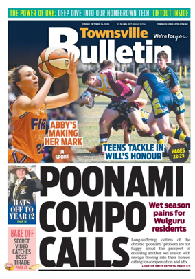 Cover of Townsville Bulletin