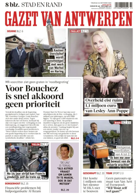 Cover of Gazet van Antwerpen Metropool Stad