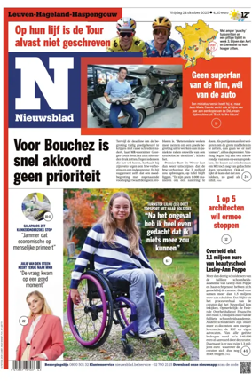 Cover of Het Nieuwsblad