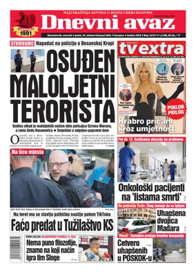 Cover of Dnevni avaz