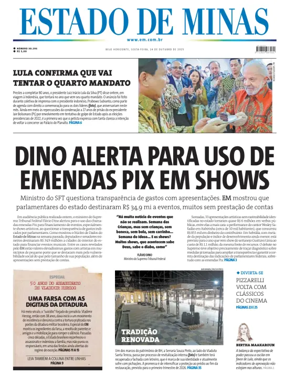 Cover of Estado de Minas (Brazil)