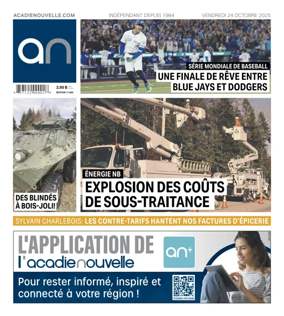 Cover of Acadie Nouvelle