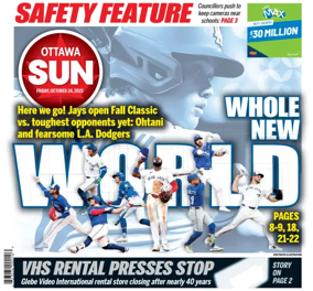 Cover of Ottawa Sun