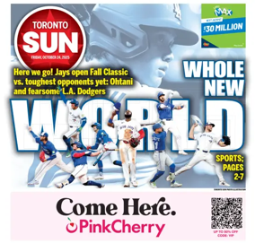 Cover of Toronto Sun