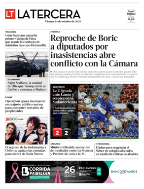 Cover of La Tercera