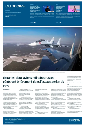 Cover of EuroNews (French Edition)