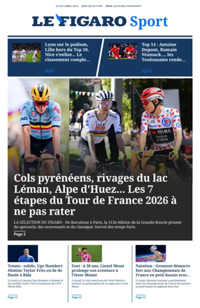 Cover of Le Figaro Sport