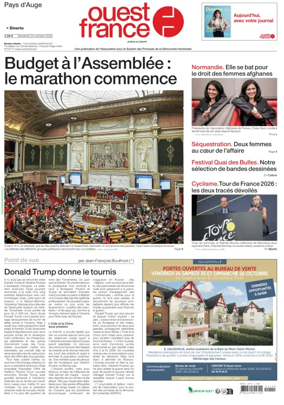 Cover of Ouest France (Pays d'Auge)