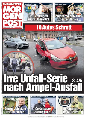 Cover of Chemnitzer Morgenpost