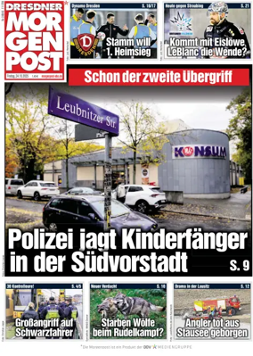 Cover of Dresdner Morgenpost