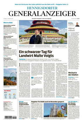 Cover of Hennigsdorfer Generalanzeiger