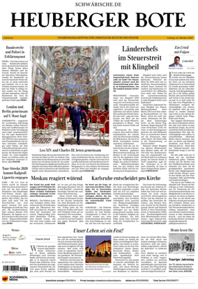 Cover of Heuberger Bote