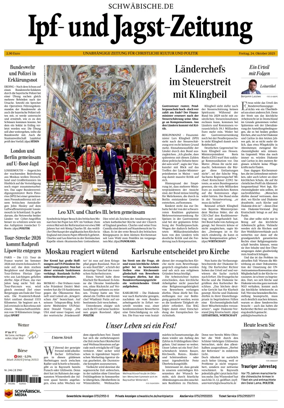 Cover of Ipf- und Jagst-Zeitung
