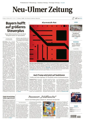 Cover of Neu-Ulmer Zeitung