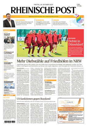 Cover of Rheinische Post Duesseldorf Meerbusch