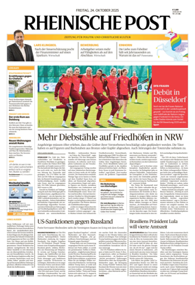 Cover of Rheinische Post Duisburg