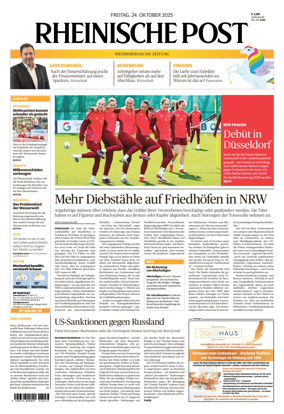 Cover of Rheinische Post Mettmann 