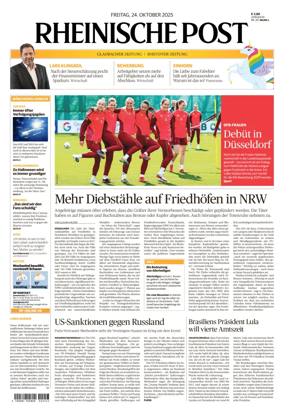 Cover of Rheinische Post - Mönchengladbach and Korschenbroich