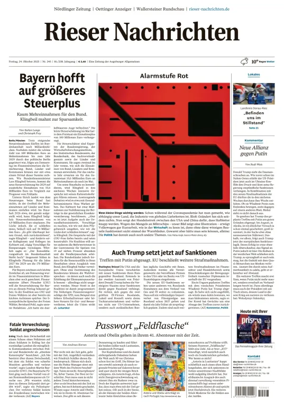 Cover of Rieser Nachrichten