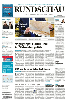 Cover of Rundschau für den Schwäbischen Wald – Der Kocherbote