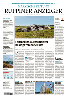 Cover of Ruppiner Anzeiger