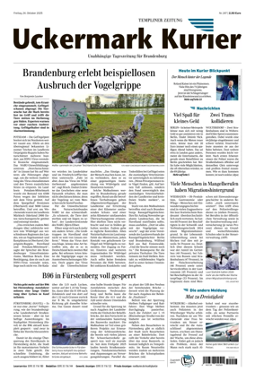 Cover of Templiner Zeitung
