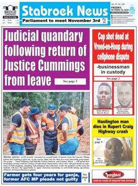 Cover of Stabroek News
