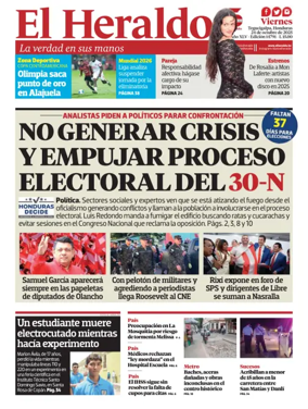 Cover of Diario El Heraldo
