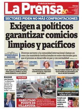Cover of Diario La Prensa