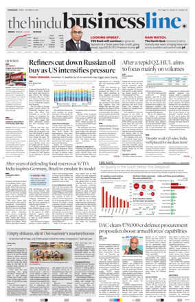 Cover of BusinessLine (Hyderabad)