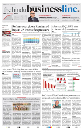 Cover of BusinessLine (Kolkata)