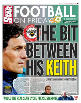 Cover of Irish Daily Star - Fanatic