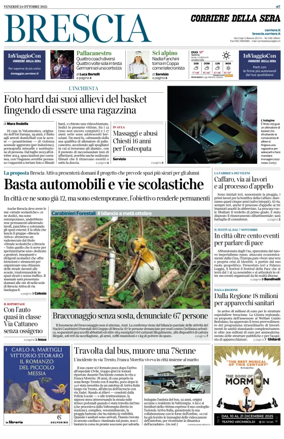 Cover of Corriere della Sera (Brescia)