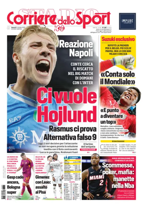Cover of Corriere dello Sport (Campania)