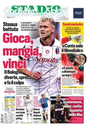 Cover of Corriere dello Sport Stadio (Bologna)