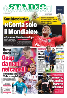 Cover of Corriere dello Sport Stadio (Nazionale)