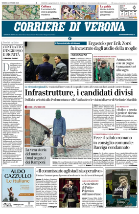 Cover of Corriere di Verona
