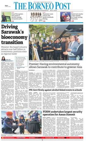 Cover of The Borneo Post