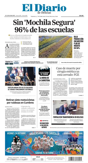 Cover of El Diario de Delicias