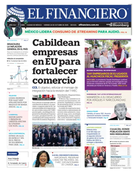 Cover of El Financiero