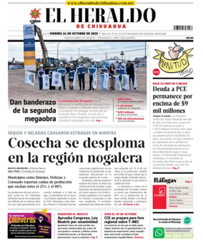 Cover of El Heraldo de Chihuahua