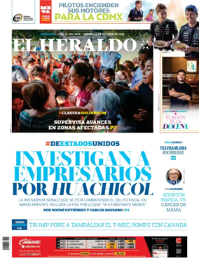 Cover of El Heraldo de Mexico