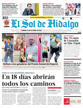 Cover of El Sol de Hidalgo