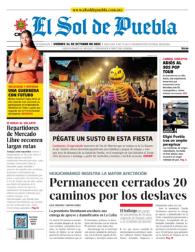 Cover of El Sol de Puebla