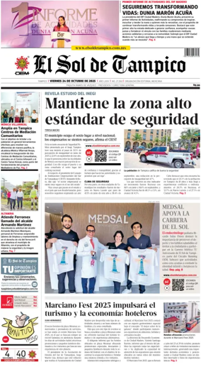 Cover of El Sol de Tampico