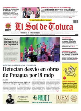 Cover of El Sol de Toluca