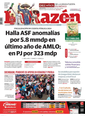 Cover of La Razón de México