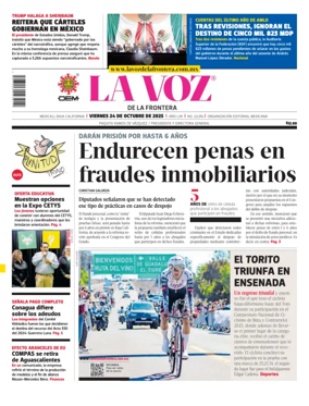 Cover of La Voz de la Frontera